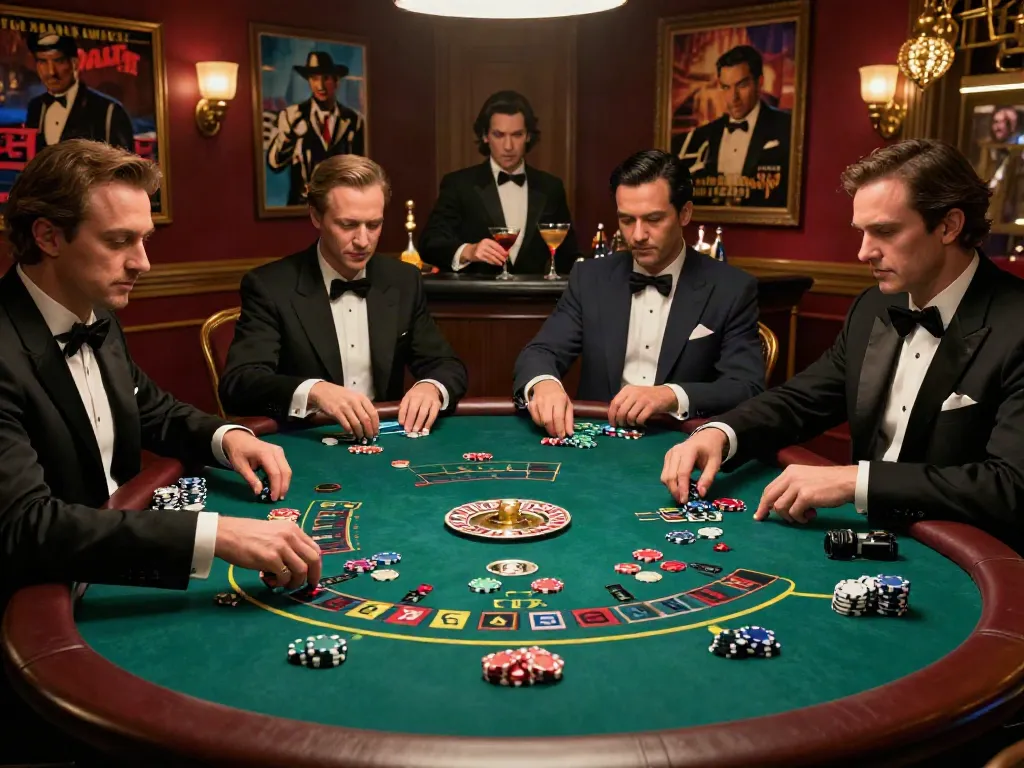 Experience the excitement of rokok88's mafia-themed online casino with stylish gameplay.