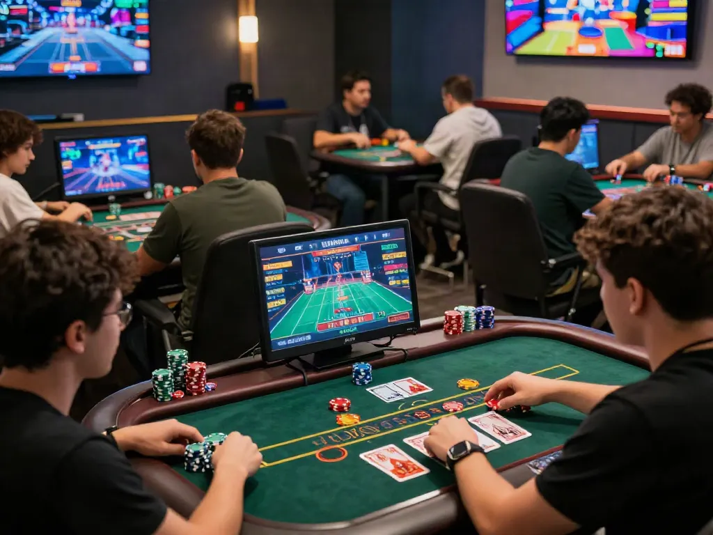 ku88 players enjoying an immersive online gaming experience with vibrant visuals and interactive elements.