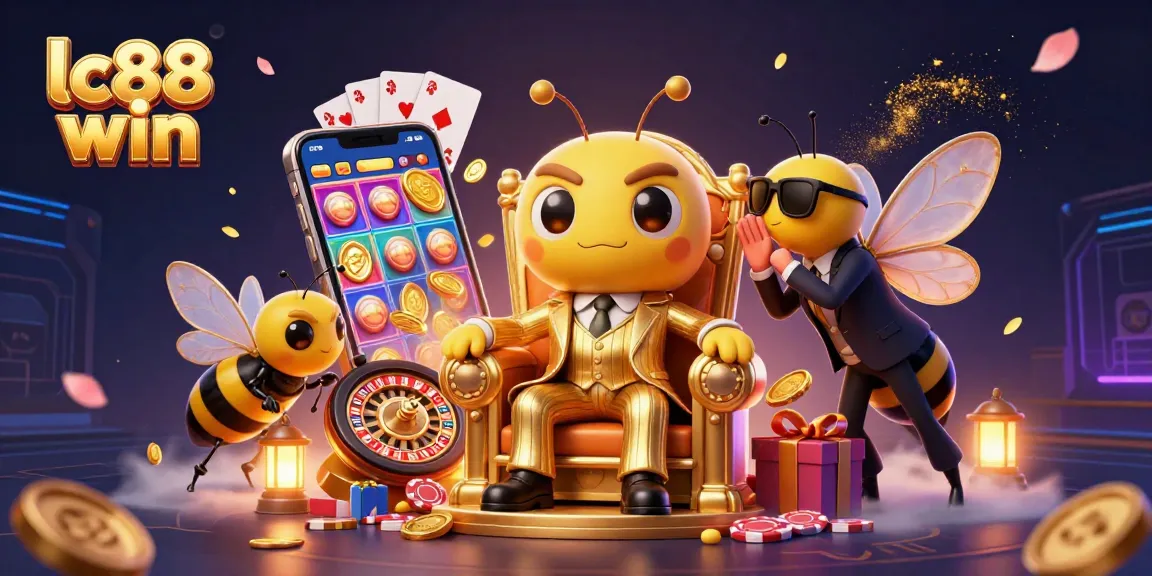 Experience lc88 win with a bumblebee mob boss amidst dynamic casino-themed chaos.