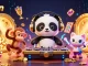 Join the fun at 11win with an electrifying DJ panda, vibrant characters, and casino treasures!